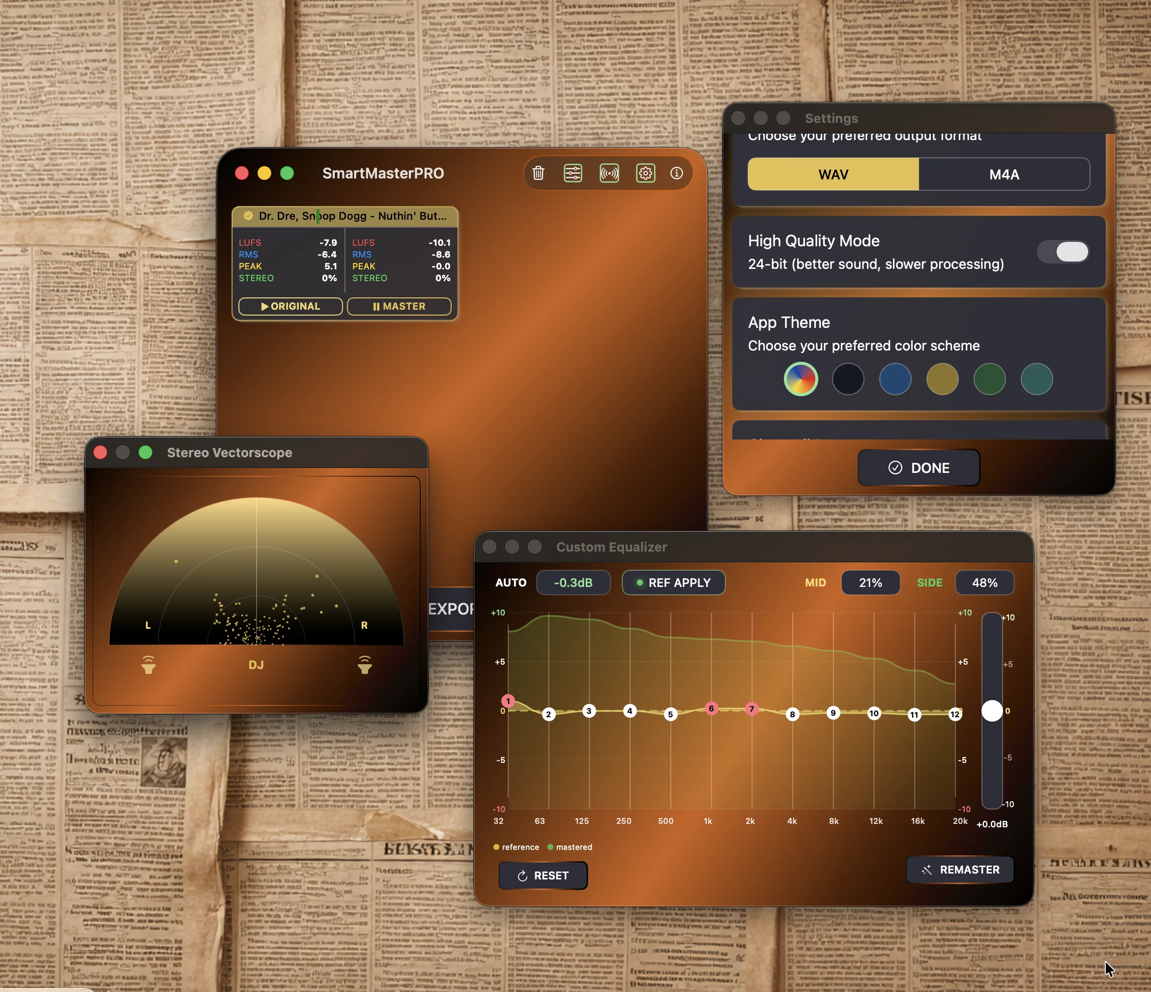 SmartMaster PRO Interface